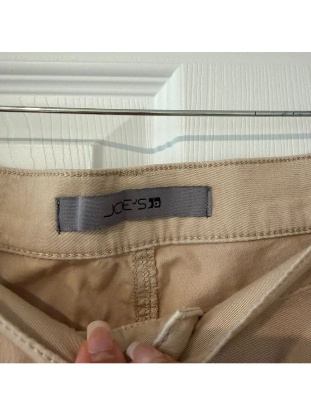 Joes Jeans Taupe Beige Cargo Pocket Wide Leg Pants Size 26 NWT - Picture 4 of 6